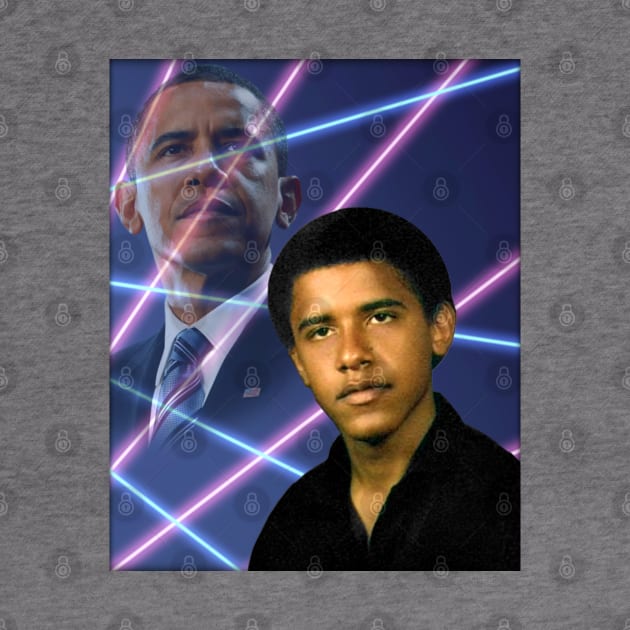 Young Barack Obama School Picture Laser by darklordpug